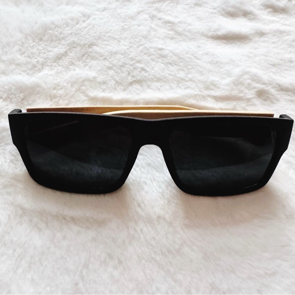 Juna Black & Light Wood Sunglasses